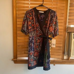 Summer mini dress by Zara. Perfect for day or evening.